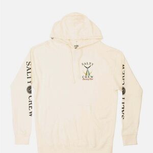 Salty Crew Men’s Pullover Hoodie Tailed Ivory